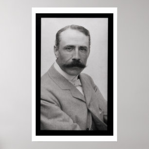 Sir Edward Elgar (1857-1934) (photo) Poster