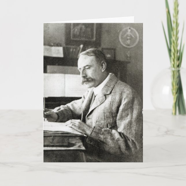 Sir Edward Elgar Card (Front)
