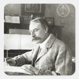 Sir Edward Elgar Square Sticker