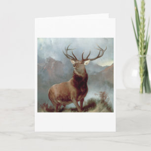 Sir Edwin Landseer   Monarch of the Glen, 1851 Card
