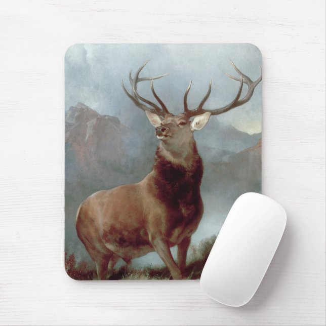Sir Edwin Landseer | Monarch of the Glen, 1851 Mouse Mat (With Mouse)