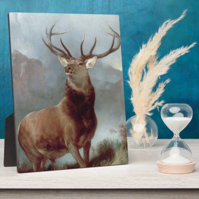 Sir Edwin Landseer | Monarch of the Glen, 1851 Plaque (Side)