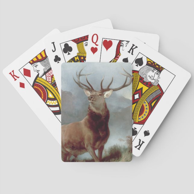 Sir Edwin Landseer | Monarch of the Glen, 1851 Playing Cards (Back)