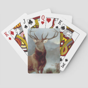 Sir Edwin Landseer   Monarch of the Glen, 1851 Playing Cards