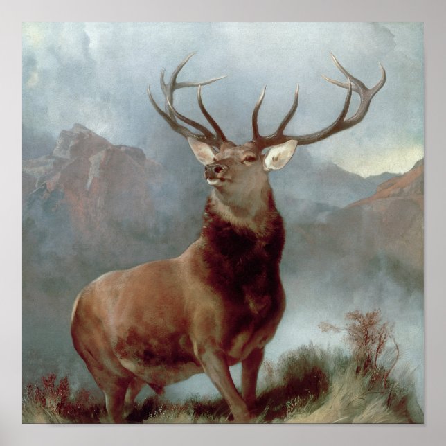Sir Edwin Landseer | Monarch of the Glen, 1851 Poster (Front)