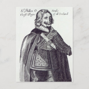 Sir Felim O'Neill of Kinard Postcard