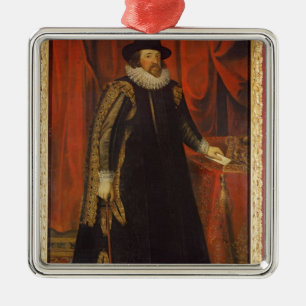 Sir Francis Bacon Viscount of St. Albans Metal Tree Decoration