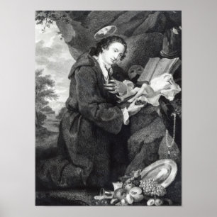 Sir Francis Dashwood  worshipping Venus Poster