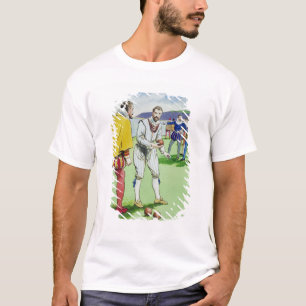 Sir Francis Drake (1540/3-96) playing bowls, from T-Shirt