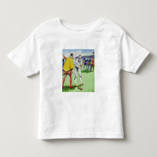 Sir Francis Drake (1540/3-96) playing bowls, from Toddler T-Shirt
