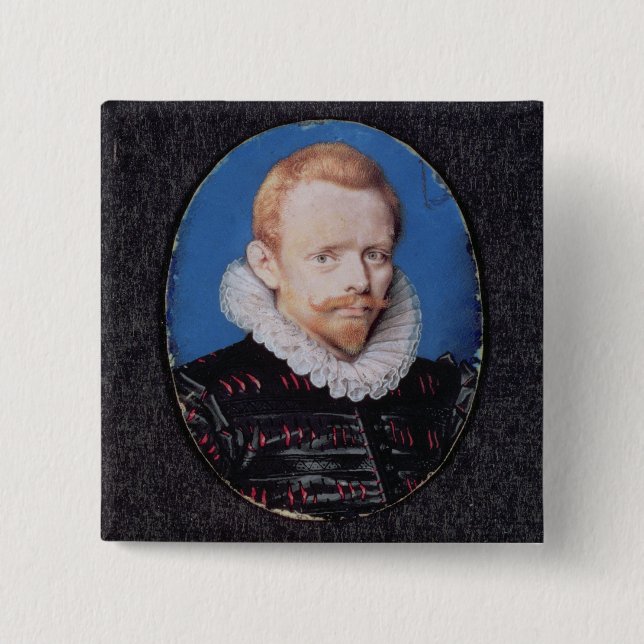 Sir Francis Drake 15 Cm Square Badge (Front)