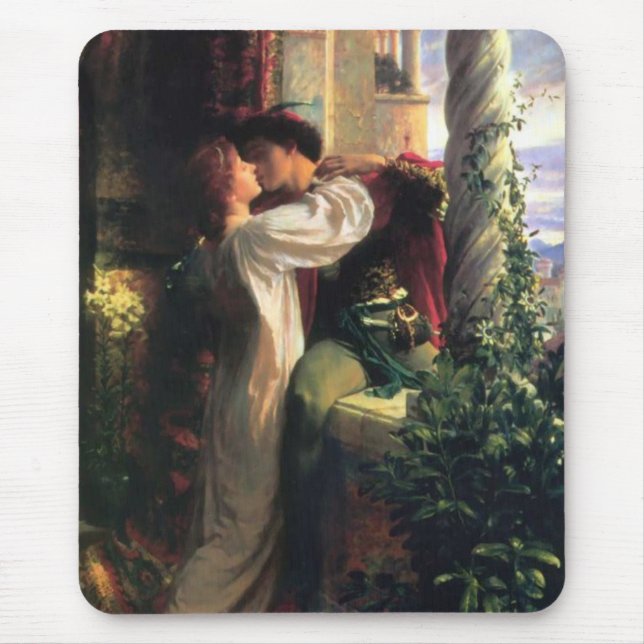 Sir Frank Dicksee, Romeo and Juliet Mousepad (Front)