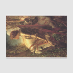 Sir Galahad (by George Frederick Watts) Tissue Paper
