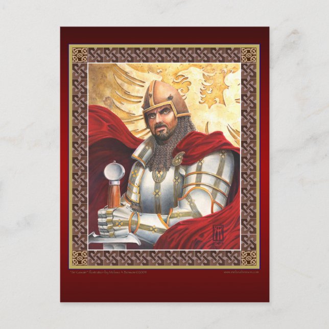 Sir Gawain Postcard (Front)