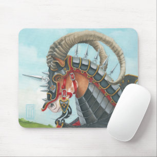 Sir Gawain's War Horse Gringolet Mouse Mat
