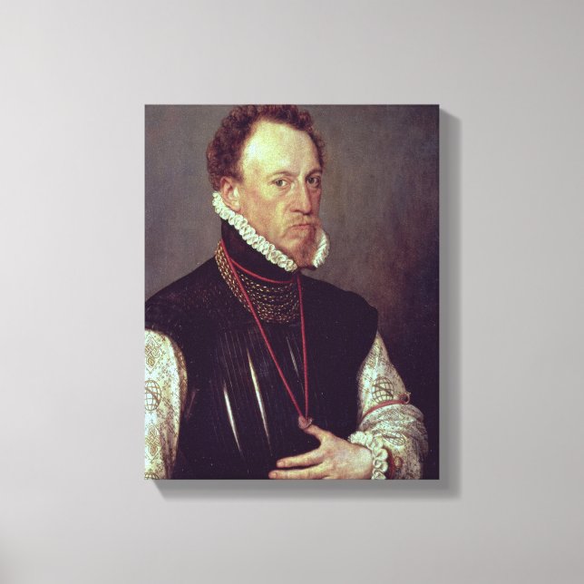 Sir Henry Lee , 1568 Canvas Print (Front)