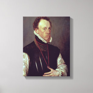 Sir Henry Lee , 1568 Canvas Print