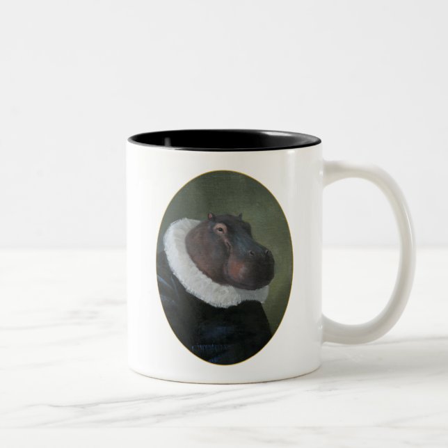 Sir Hippo Portrait Mug (Right)