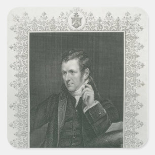 Sir Humphry Davy Square Sticker