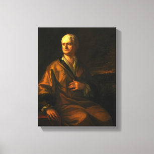 Sir Isaac Newton, 1710 Canvas Print
