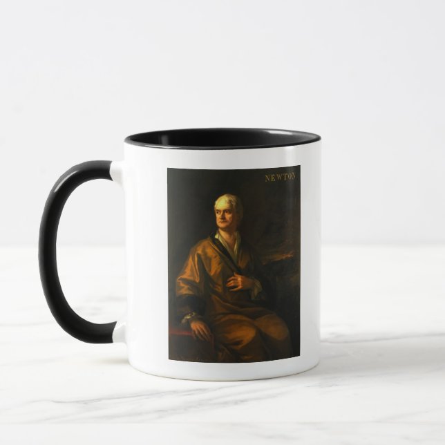 Sir Isaac Newton, 1710 Mug (Left)