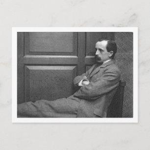 Sir James Matthew Barrie (1860-1937) (b/w photo) Postcard
