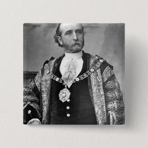 Sir James Whitehead, Lord Mayor of London 15 Cm Square Badge
