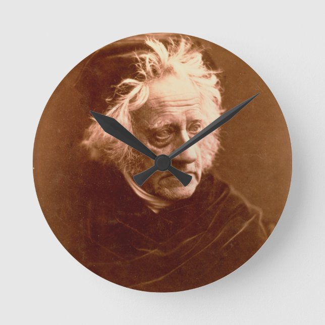 Sir John Frederick William Herschel (1792-1871) 18 Round Clock (Front)