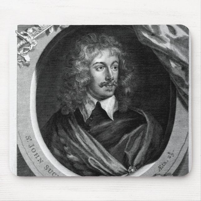 Sir John Suckling Mouse Mat (Front)