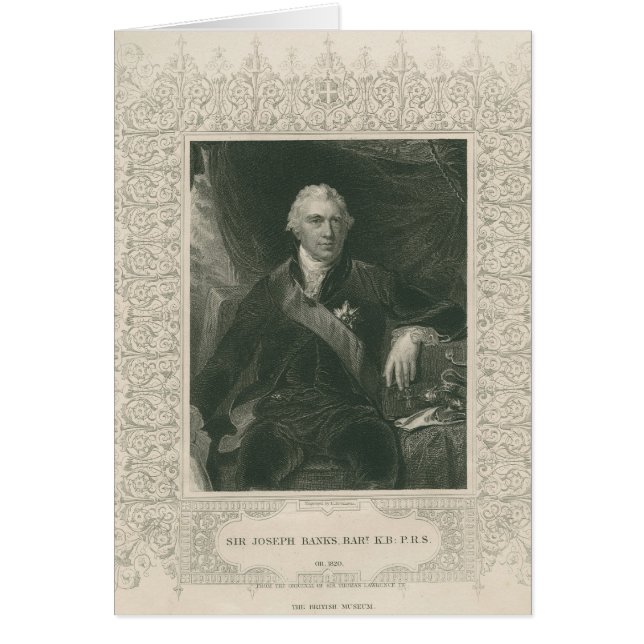 Sir Joseph Banks (Front)