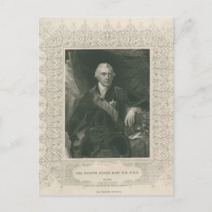 Sir Joseph Banks Postcard
