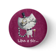 Sir Kitty Cat with Moustaches