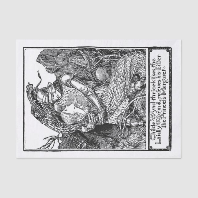 Sir Knight Tissue Paper (Front)