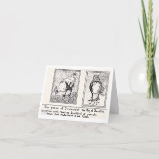 Sir Lancelot The Rooster 🐓 Thank You Card