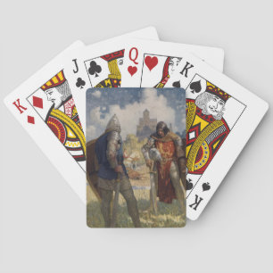 Sir Launcelot du Lake, Knight of the Round Table Playing Cards