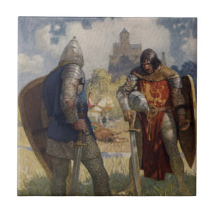 Sir Launcelot du Lake, Knight of the Round Table Tile