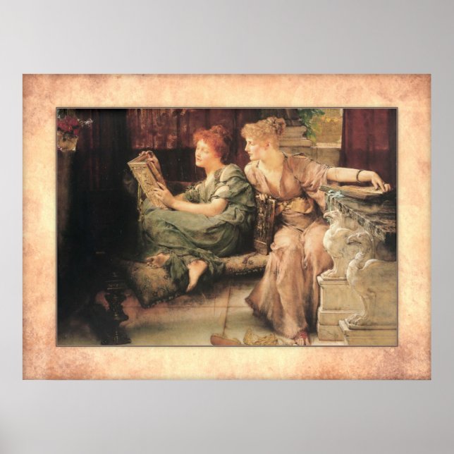 Sir Lawrence Alma-Tadema - Comparisons Poster (Front)