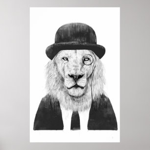Sir lion poster