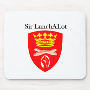 Sir LunchALot Mouse Mat