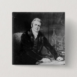 Sir Marc Isambard Brunel  1812-13 15 Cm Square Badge