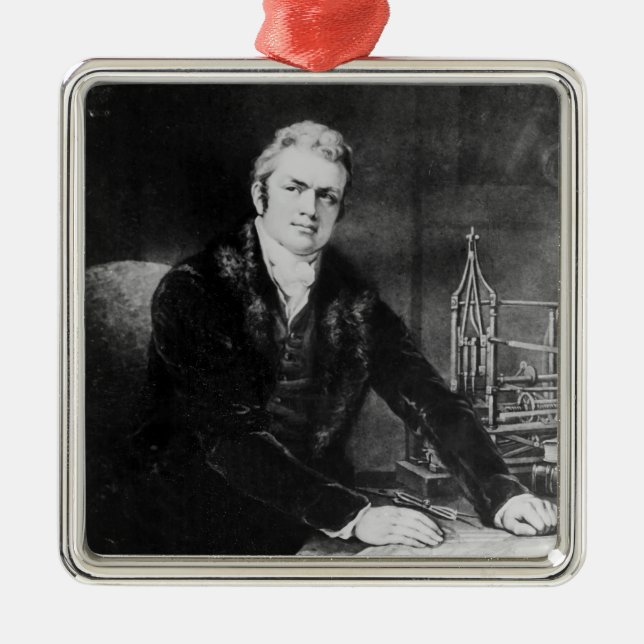 Sir Marc Isambard Brunel  1812-13 Metal Tree Decoration (Front)