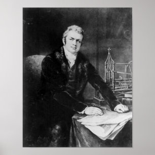 Sir Marc Isambard Brunel  1812-13 Poster
