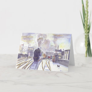 Sir Nigel Gresley Christmas card