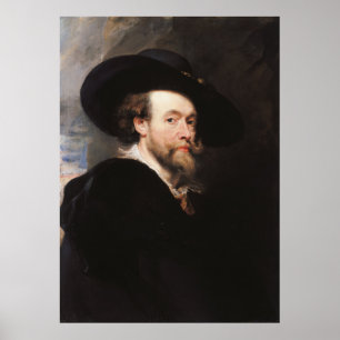 Sir Peter Paul Rubens - Portrait of the Artist Poster