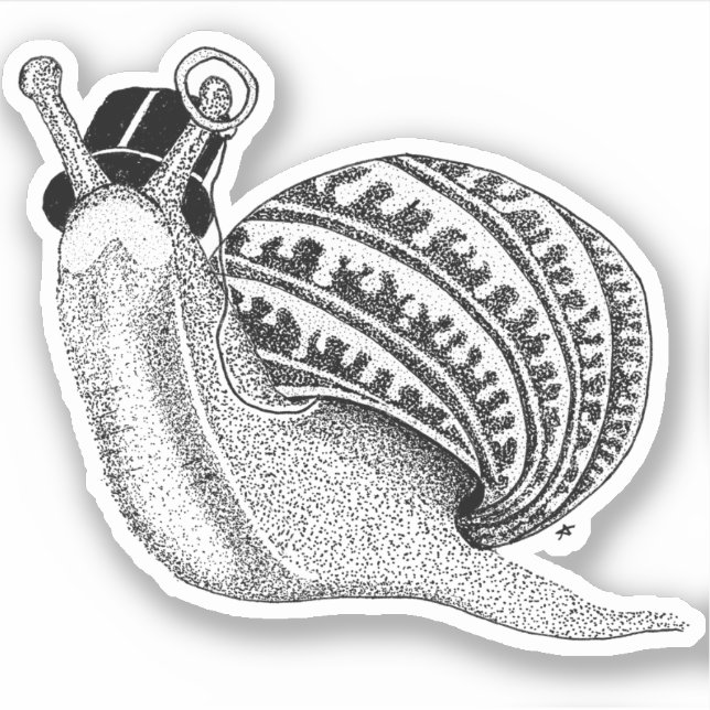 Sir Peter the Snail (Front)