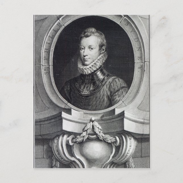 Sir Philip Sidney Postcard (Front)