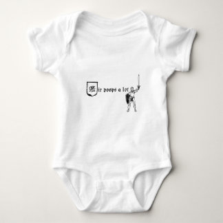 Sir Poops a Lot Baby Bodysuit