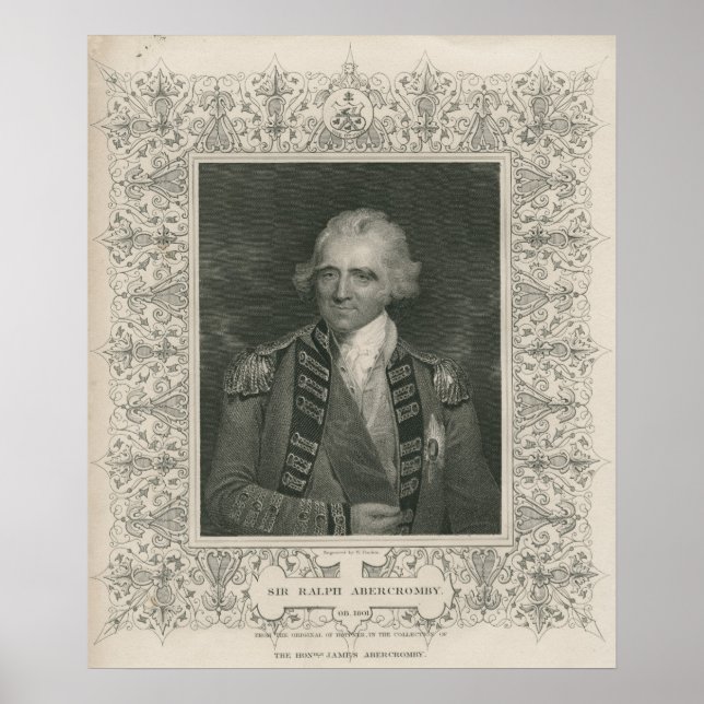 Sir Ralph Abercromby Poster (Front)
