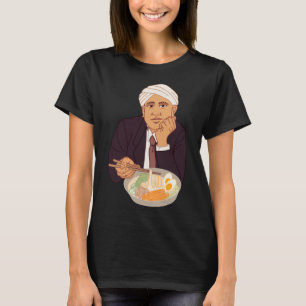 Sir Raman Ramens Sticker T-Shirt