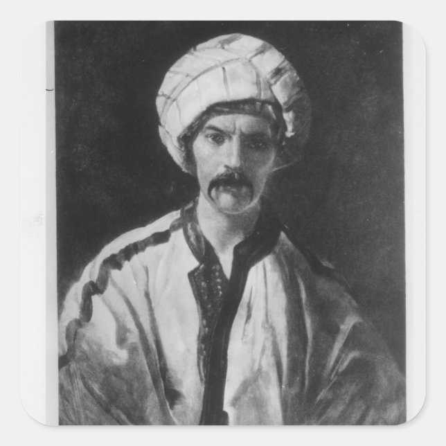 Sir Richard Burton Square Sticker (Front)